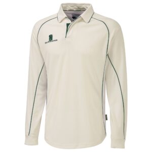 0078069 ergo long sleeve cricket shirt green 1