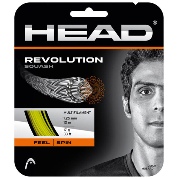 HEAD Revolution 17/1.25mm Yellow