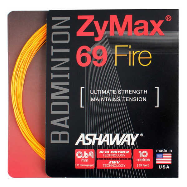 Ashaway Zymax 69 Fire Badminton String