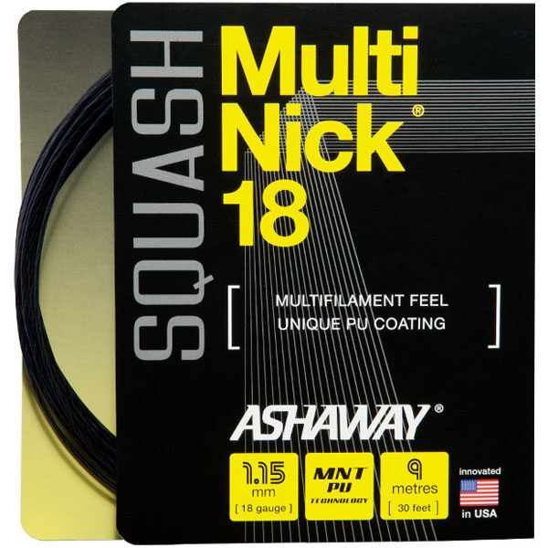 Ashaway MultiNick 18 Squash String - 1 Set