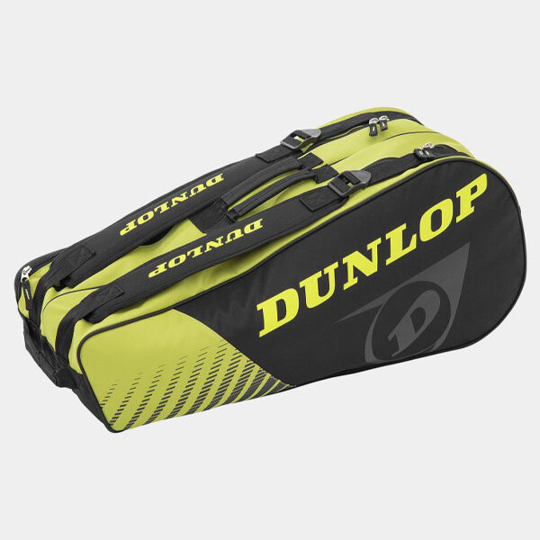 Dunlop SX-Club 6 Racket Bag - Black Yellow