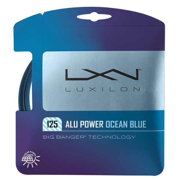 Luxilon Alu Power Ocean blue 125 12.2M set