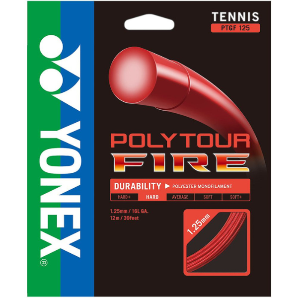 YONEX poly tour fire 12M set