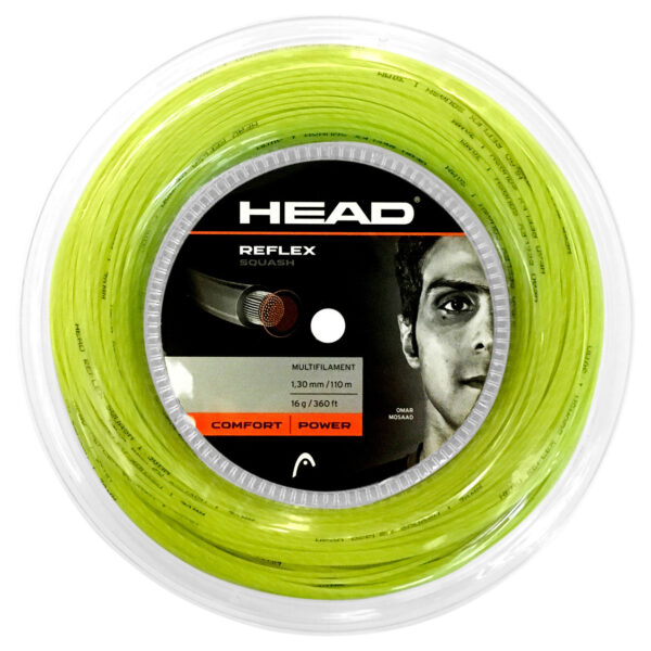 Head Reflex 16 1.30mm Squash 110M Reel