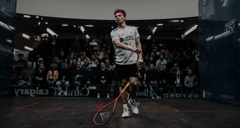 Squash racket Banner ramcosports.com