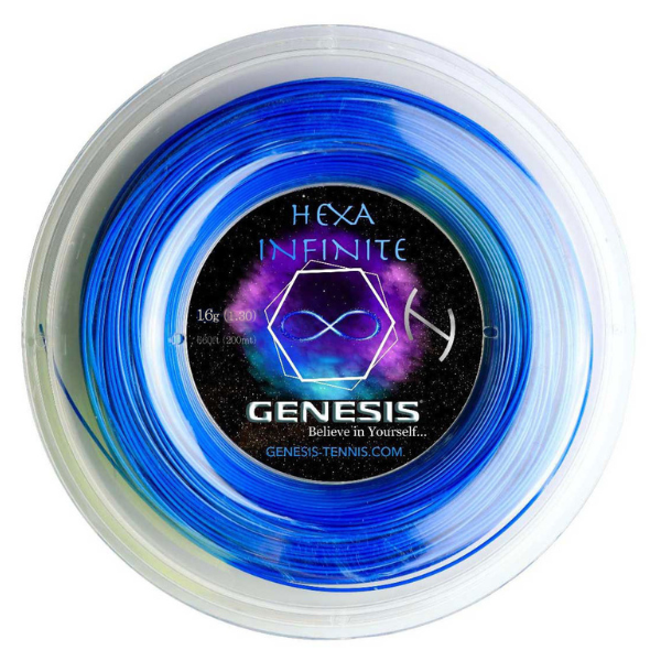 Genesis Hexa Infinite 16 1.30mm Tennis String