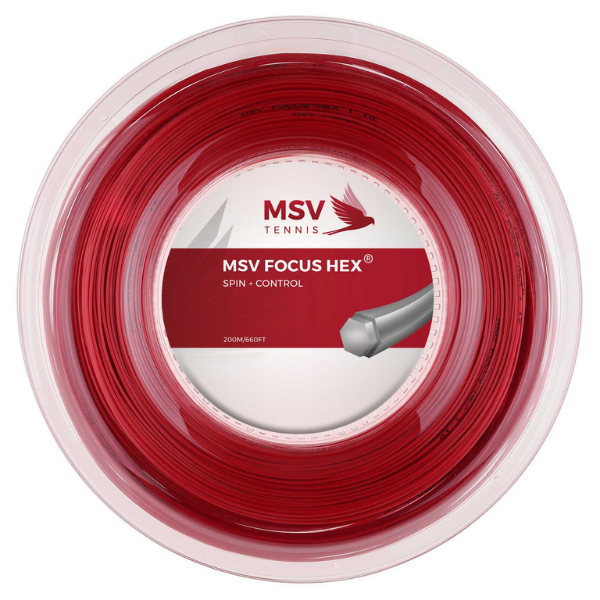 MSV Focus-Hex 16 1.27mm 200M Reel Red